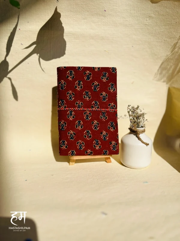 Sustainable & Handcrafted Journal - Brick Red