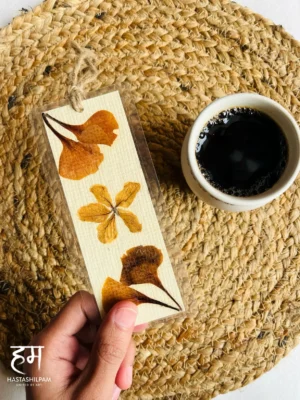 Handcrafted Dried Flower Bookmark - Petal Treasures