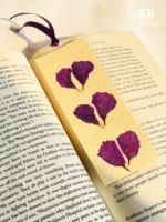 Handcrafted Dried Flower Bookmark - Lavender Loom