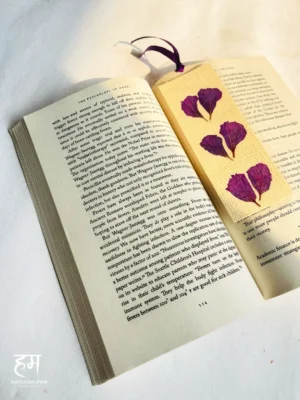 Handcrafted Dried Flower Bookmark – Lavender Loom (3)