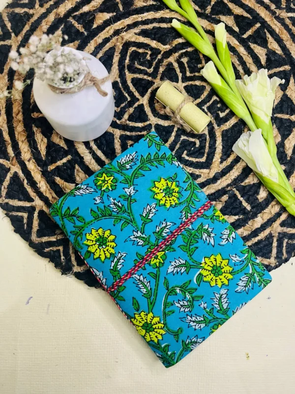 Sustainable & Handcrafted Journal - Vibrant Green