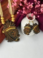 Krishna Terracotta Jewellery Set