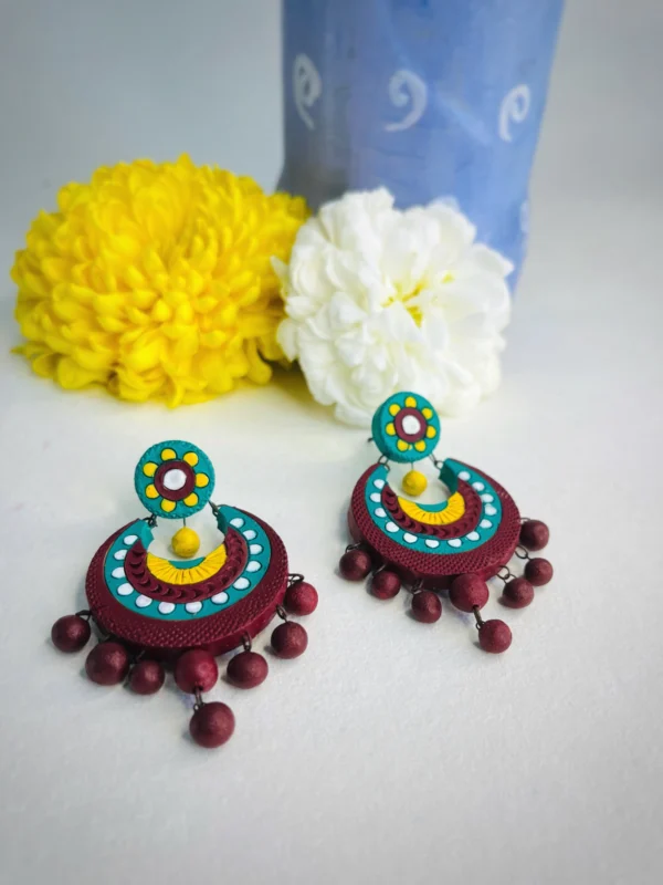 Krishnavi Terracotta Earrings