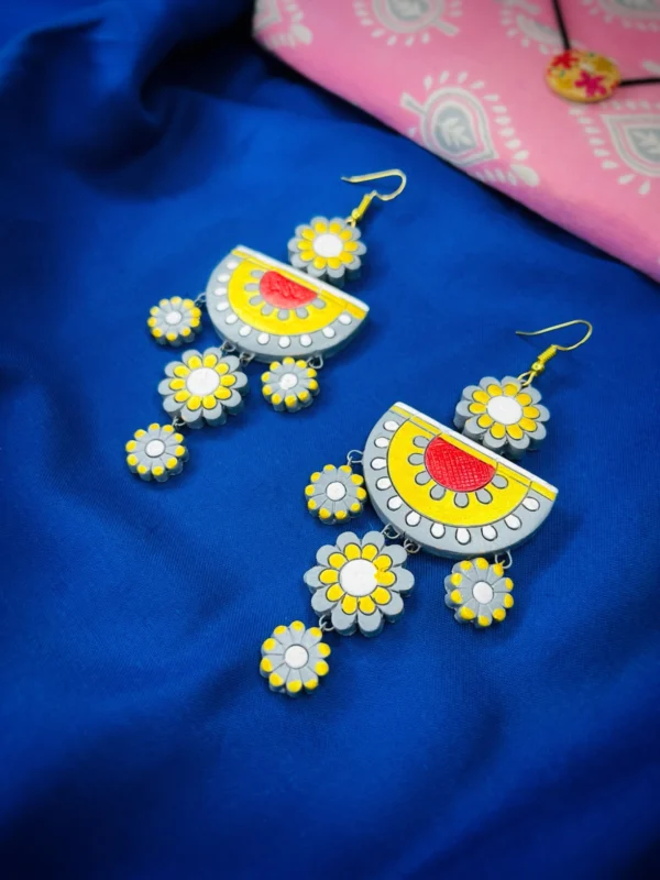 Nakhra Terracotta Earrings