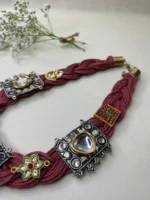 Ornamental Jute Necklace - Rustic Charisma